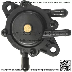 HQRP Fuel Pump for John Deere Lawn Mowers, LG808656 M138498 M145667 Replacement