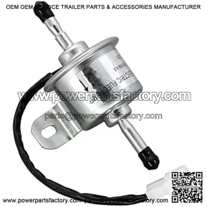 49040-2065 490402065 Fuel Pump 12V Compatible With Kawasaki Engine FD11D FD501 FD501D FD620D FD661D FD671D FD711D Compatible With John Deere Mower 332 430 F735 F915 F925 F935 1435 2500B