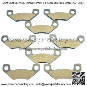 Gator TX 4PX HPX Trail 4x2 4x4 2004-2011 (4 Sets) John Deere FR+R Brake Pads (For: John Deere Gator TX)