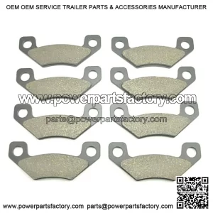 Front And Rear Brake Pads for John Deere Tx Gator / Tx Turf Gator After 050000 (For: More than one vehicle)