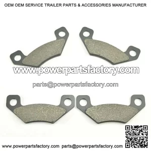 Fit Gator TX 4PX HPX Trail 4x2 4x4 2004-2011 2 Sets John Deere Front Brake Pads (For: John Deere Gator TX)