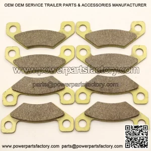 MC Front Rear Brake Pads For John Deere Gator HPX 4x2 4x4 04-2011 / TX 4PX 04-05 (For: More than one vehicle)