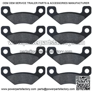 4 Pair F&R Brake Pads for John Deere Gator TX 4PX HPX Trail 4x2 4x4 2004-2011 (For: More than one vehicle)