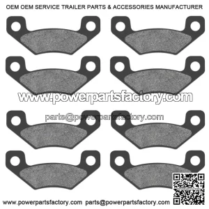 Front Rear Brake Pads for JOHN DEERE Gator TX 4PX HPX Trail 4x2 4x4 (2004-2011) (For: More than one vehicle)