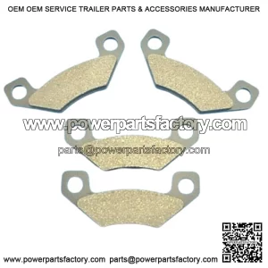Fit John Deere Front Brake Pads Gator TX 4PX HPX Trail 4x2 4x4 2004-2011 2 Sets (For: John Deere Gator TX)