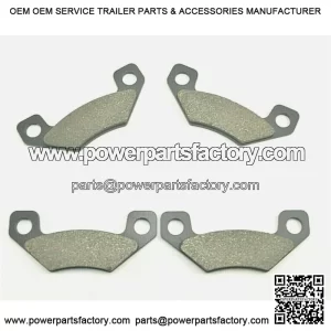 Fit Gator TX 4PX HPX Trail 4x2 4x4 2004-2011 (2 Sets) John Deere Rear Brake Pads (For: John Deere Gator TX)