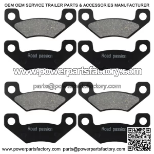 Front Rear Brake Pads for JOHN DEERE Gator TX 4PX HPX Trail 4x2 4x4 04-11 ATV (For: More than one vehicle)