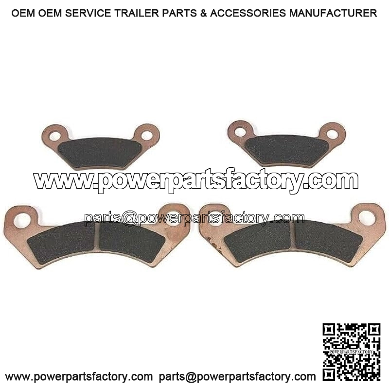 Front & Rear Brake Pad for A2 A3 T Military 4x4 HPX615E HPX815E John Deere Gator