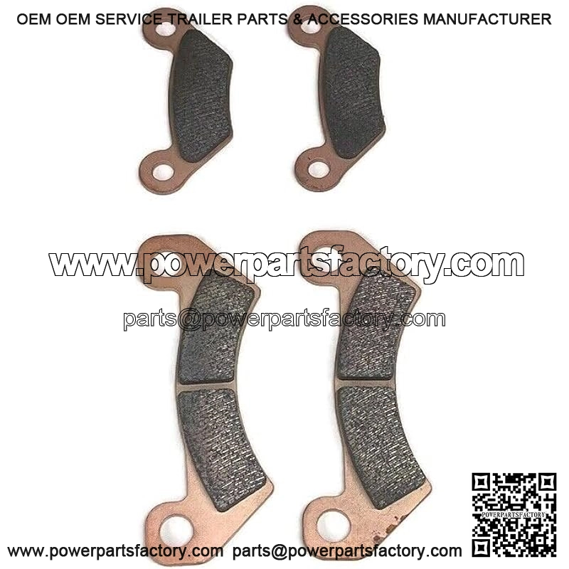Front & Rear Brake Pad for A2 A3 T Military 4x4 HPX615E HPX815E John Deere Gator - Image 3