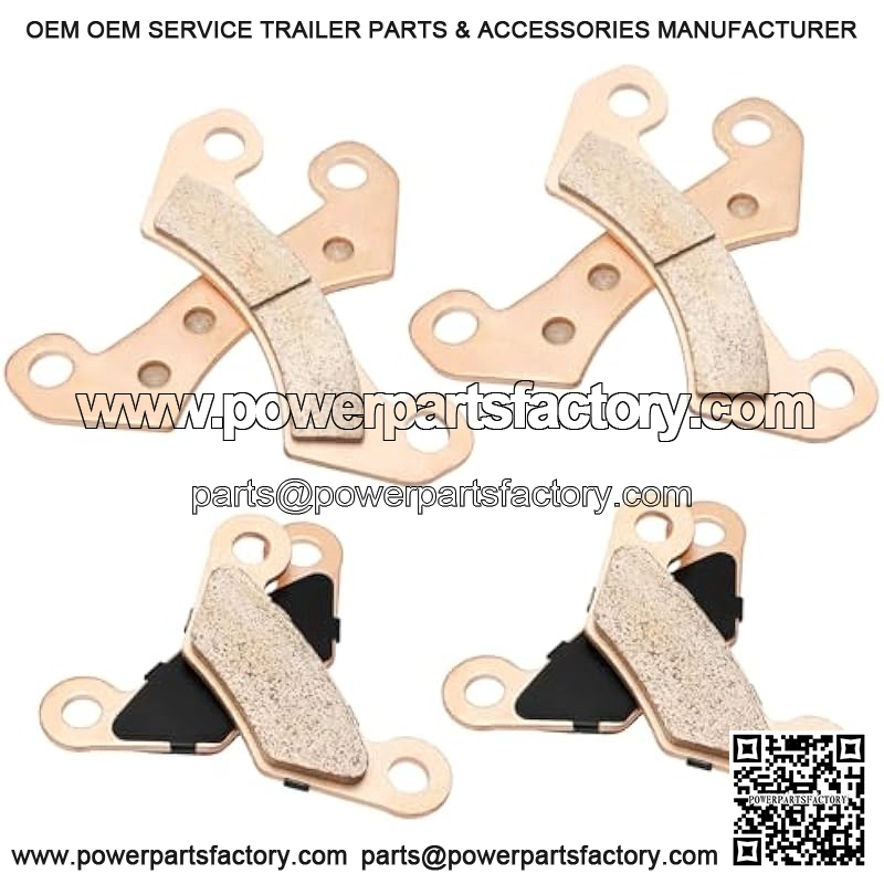 Front & Rear Brake Pads Sintered for John Deere Gator XUV 625i 825i 825E 825M 855D 855E 855M OEM# AM140607 AM141182 - Image 2