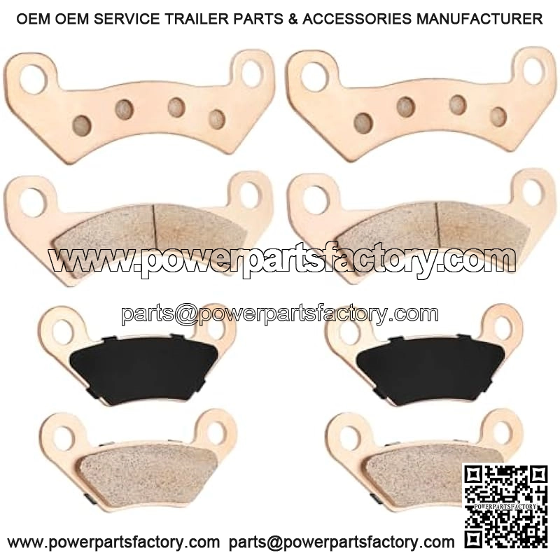 Front & Rear Brake Pads Sintered for John Deere Gator XUV 625i 825i 825E 825M 855D 855E 855M OEM# AM140607 AM141182 - Image 3
