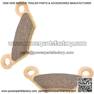 Front Or Rear Brake Pad Compatible with John Deere Xuv Gator 620I Gas/Xuv Gator 850D Diesel