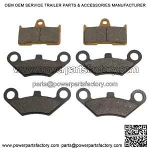 6Pcs Front Rear Brake Pads for CFMoto 500CC 600CC X5 X6 X8 U5 ATV UTV