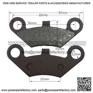 Brake Pad for CFMoto CF500 500cc CF600 600cc X5/6/8 ATV Scooter Moped Motorcycle