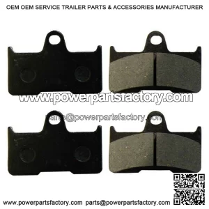 2 Pairs Rear Brake Pads for CFmoto CF500 CF188 500cc ATV CF600 600CC CF196 ATV