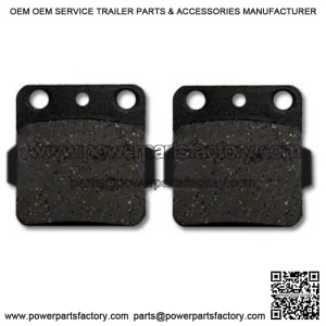 Yamaha Rear Brake Pads Wolverine (95-05) Warrior (87-04) Banshee (87-06)YFZ 450 (For: Yamaha)