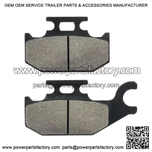 Brake Pads for Yamaha Wolverine 450 YFM450 2006-2010 Rear Brakes (For: Yamaha)