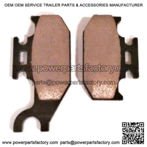 Rear Brake Pads for Yamaha Rhino 450 660 2004-2009, Raptor 700 2007-2012 (For: Yamaha)