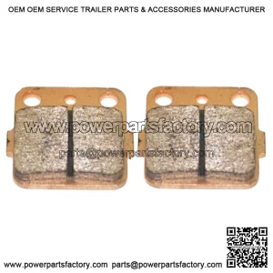 Rear Sintered Brake Pads Fit Yamaha YFM 250 R Raptor YFZ 350 Banshee YFM 350 (For: Yamaha)