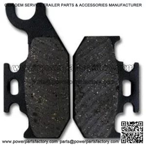 Yamaha Rear Brake Pads Grizzley YFM 400 450 (07-08) Wolverine (06-10) (For: Yamaha)