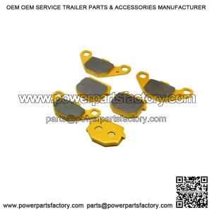 Traild Yamaha YFM Grizzly 300 2012-2013 Ceramic Brake Pad Set Front & Rear (For: Yamaha)