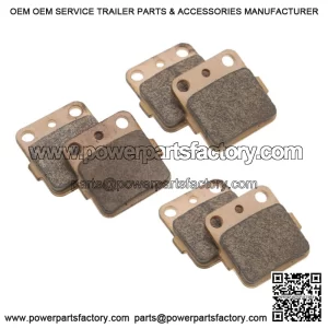 Brakes Pads for Yamaha Raptor 350 YFM350 2004-2013 Front and Rear by Race-Driven (For: Yamaha)
