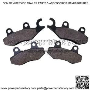 2006-2015 Yamaha YFZ450 Front Brake Pads Semi-Metallic Left & right