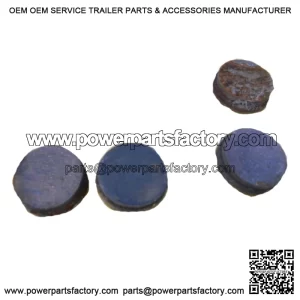 X YAMAHA 440 EXCITER snowmobile part: TWO PAIR OF BRAKE PADS #A