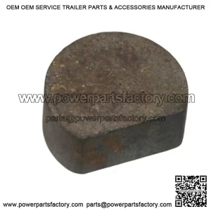 SNOWMOBILE BRAKE PAD 1.08" X .5" ARTIC CAT HARLEY SKI DOO BOMBARDIER POLARIS