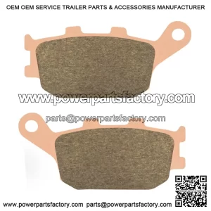 Rear Brake Pads for Kawasaki ZR900 ZR1000 H2 ZX400 Ninja ABS KRT 2018-2025