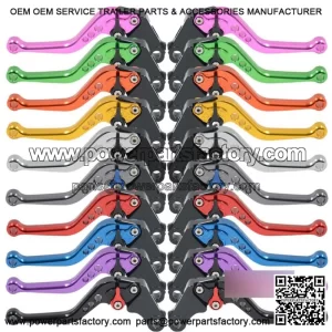 Shorty Brake/Clutch Levers for Kawasaki Ninja ZX6R/ZX9R/ZX10R/ZX12R/ZX14R/Z900/Z650 - Adjustable