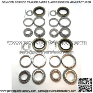 Trailer Wheel Hub Bearings Kits L44649 L68149 for 3500# 1.719'' Spindle #84 Axle