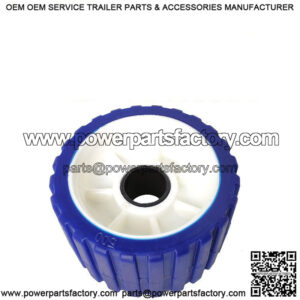 5" x 3" Blue Wobble Roller, 1-1/8" I.D.
