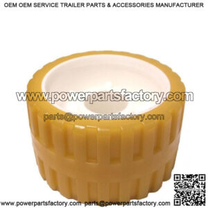 5" x 3" TPR Wobble Roller, (For 1-3/8" bushing)