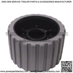 5" x 3" Gray TPR Wobble Roller (5-Starr)