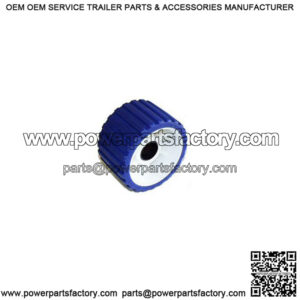 5" x 3" Blue PVC Molded Wobble Roller