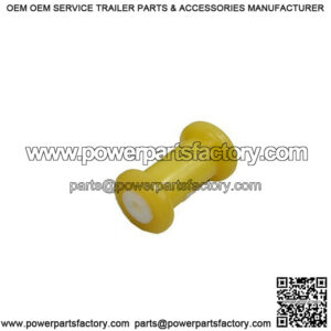 4" YATES Thermal Plastic Spool Roller, 1/2" I.D.