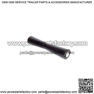 18" Heavy Duty Keel Roller - Black Rubber, 5/8" I.D.