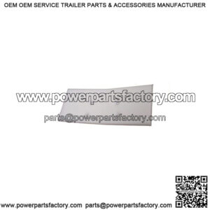 Molded UHMW Rub Strip w/Holes 4" x 10"