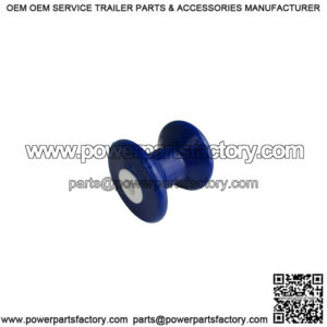 3" YATES Thermal Plastic Bow Roller, 1/2" I.D. (Blue)