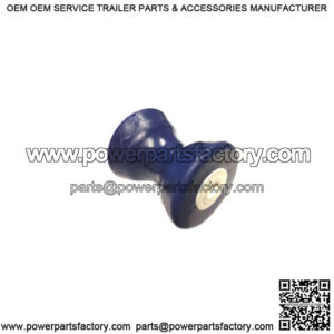 4" YATES Thermal Plastic Bow Roller, 1/2" I.D. (Blue)