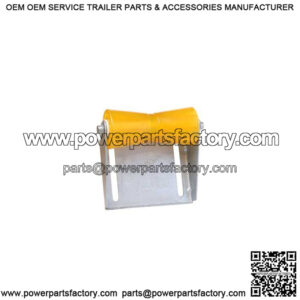 12" V-Keel Amber Roller Bracket Assembly