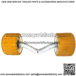 Dual Wobble Roller Assembly, Yellow
