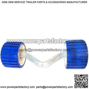 Dual Wobble Roller Assembly, Blue