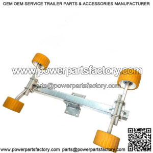 4-Wheel Wobble Roller Assembly, 2" x 3"