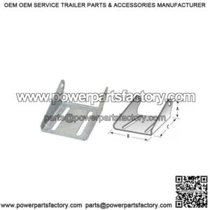 Galvanized Panel Bracket for 5" Trailer Roller