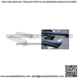 White Bunk Ender Kit for 4" Wide Bunks