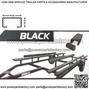 Black Bunk Wrap Kit for 2" x 4" Bunks