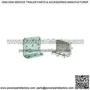 Short Pivot Bracket for Bunks or Rollers