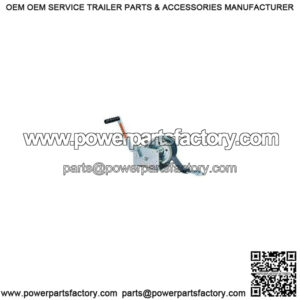 2,000 lb. 2-Speed Winch with Strap